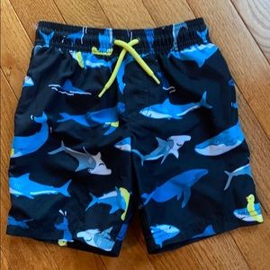 carter's shark swimsuit